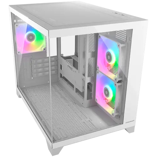 COUGAR FV150 Mini RGB PC Case, Mid tower, White - image 1