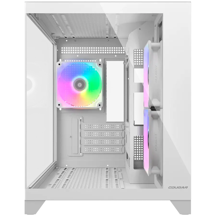 COUGAR FV150 Mini RGB Carcasă PC, Mid tower, alb - image 2