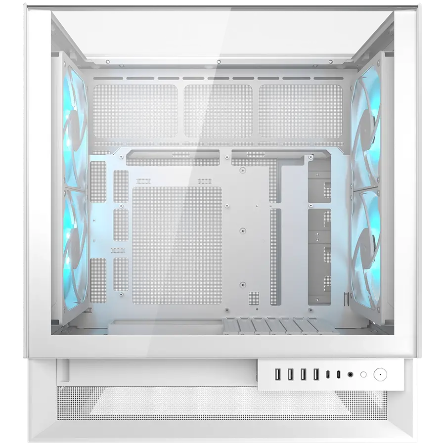 COUGAR OmnyX PC Case, Mid Tower, White - image 2