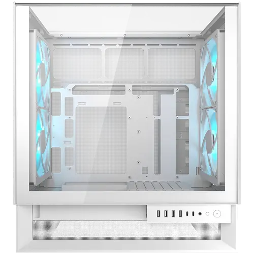 COUGAR OmnyX PC Case, Mid Tower, White - image 2