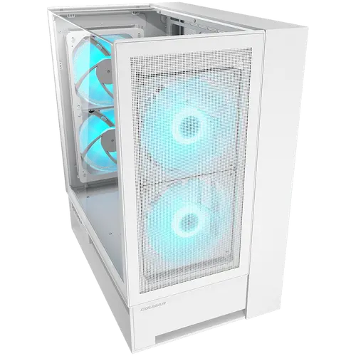 COUGAR OmnyX PC Case, Mid Tower, White - image 3