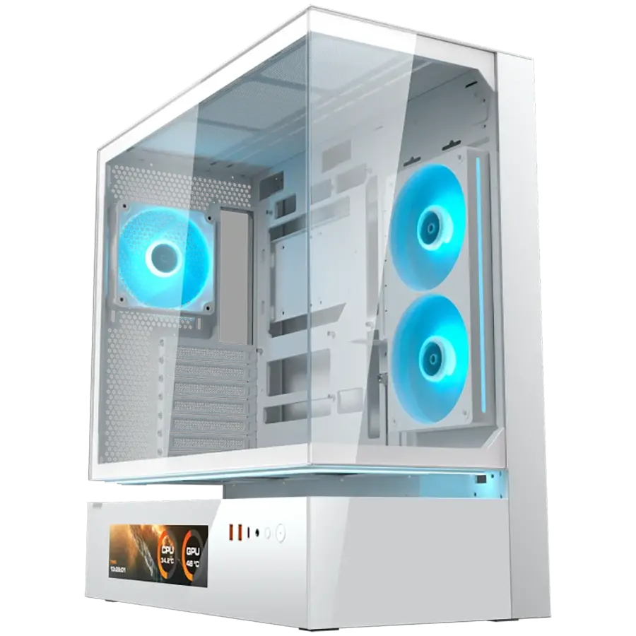 COUGAR CFV235 Vision Θήκη υπολογιστή, Mid Tower, λευκή