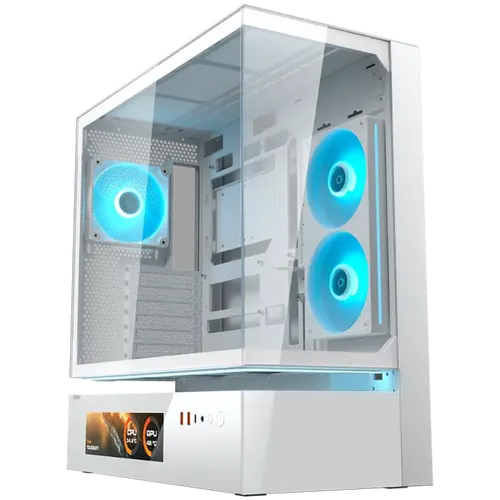 COUGAR CFV235 Vision PC Case, Mid Tower, White