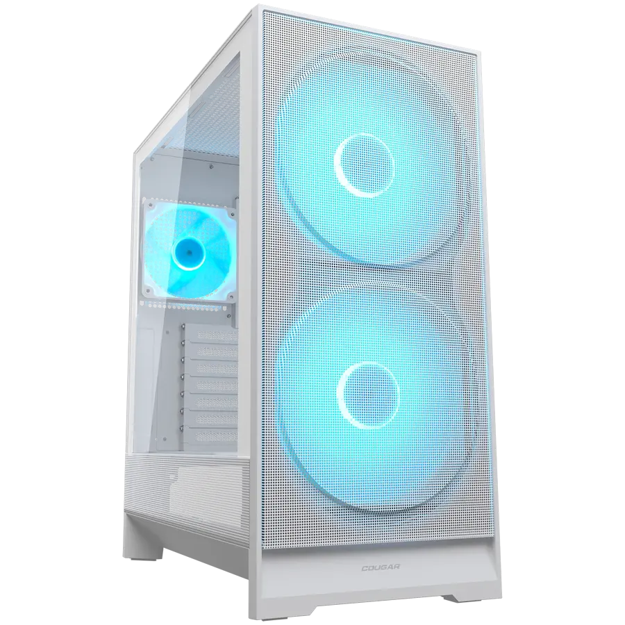 COUGAR AIRFACE 180 Carcasă PC, Mid Tower, alb