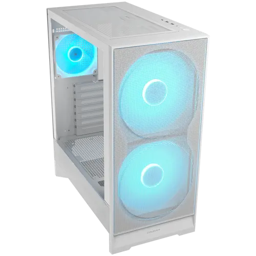 COUGAR AIRFACE 180 PC Case, Mid Tower, White - image 1