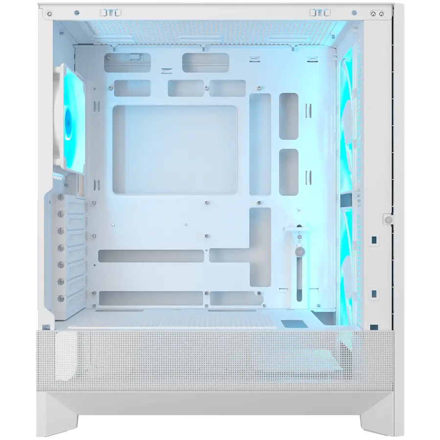 COUGAR AIRFACE 180 PC Case, Mid Tower, White - image 2