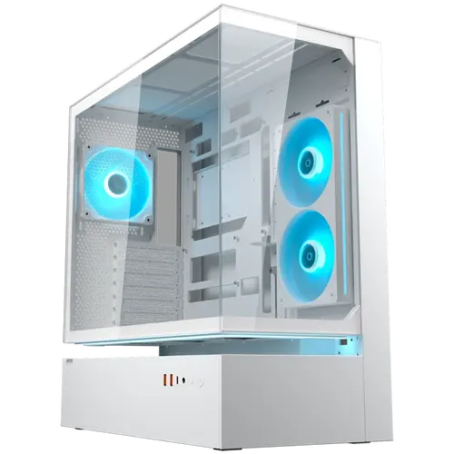 COUGAR CFV235 PC Case, Mid Tower, White - 1