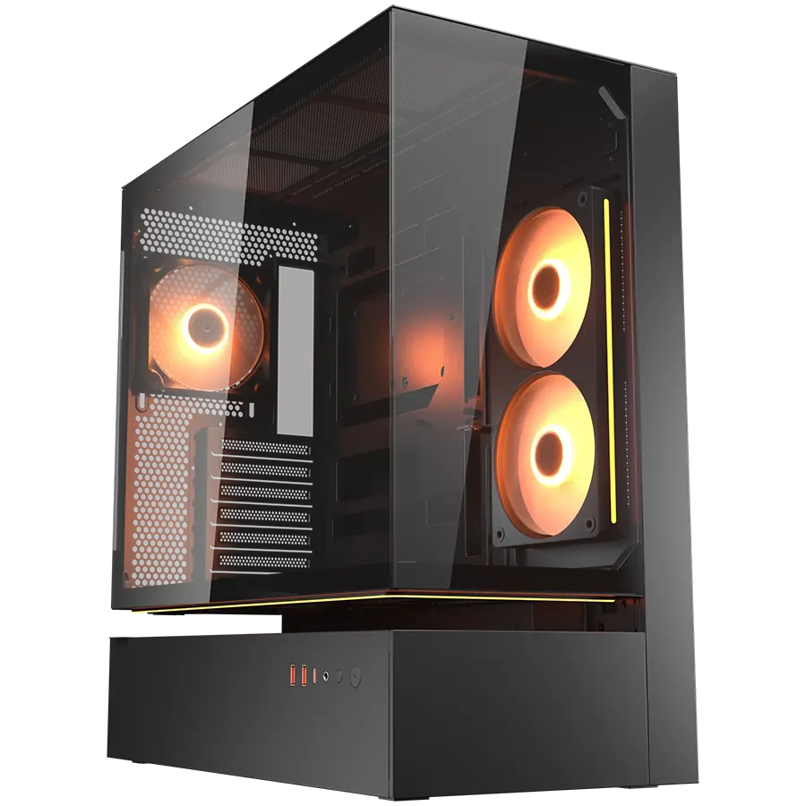 COUGAR CFV235 Carcasă PC, Mid Tower, negru
