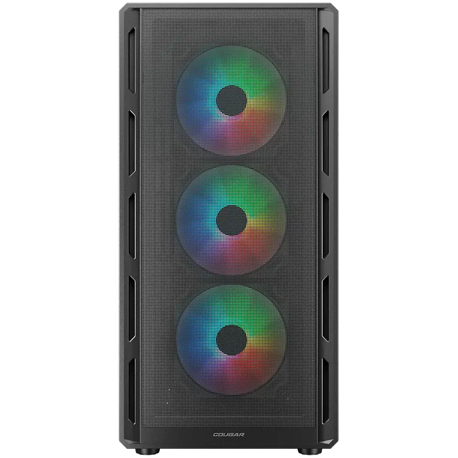Carcasă PC COUGAR AIRFACE PURE RGB, Mid Tower, negru - image 1