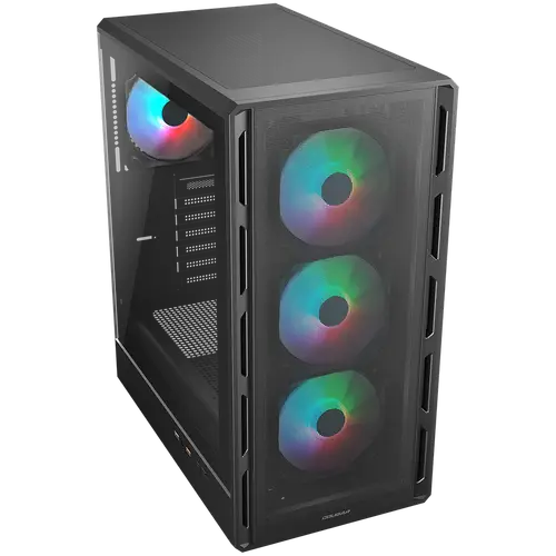 Κουτί υπολογιστή COUGAR AIRFACE PURE RGB, Mid Tower, μαύρο - 3