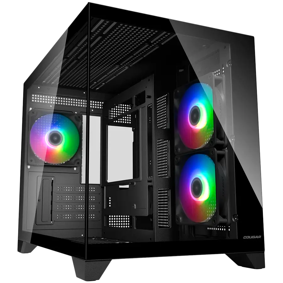 COUGAR FV150 Mini RGB Κουτί υπολογιστή, Mid tower, Μαύρο