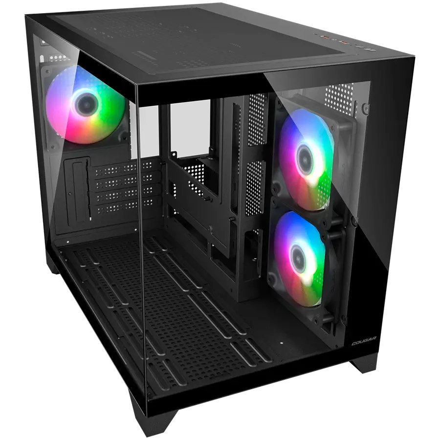 COUGAR FV150 Mini RGB PC Case, Mid tower, Black - image 1