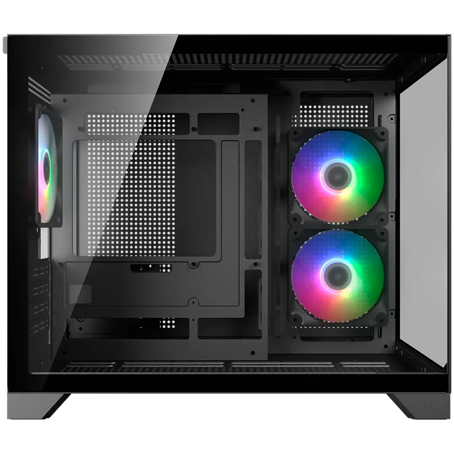 COUGAR FV150 Mini RGB PC Case, Mid tower, Black - image 3