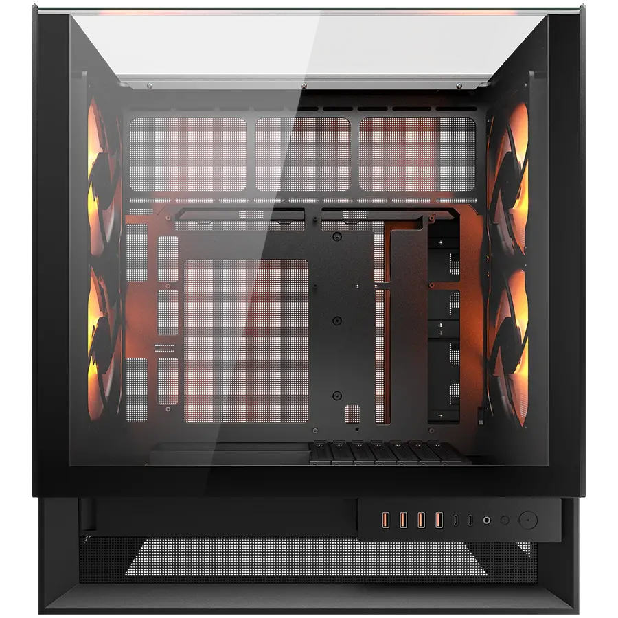 COUGAR OmnyX PC Case, Mid Tower, Black - image 2