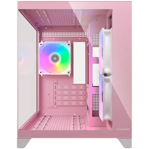 COUGAR FV150 Mini RGB PC Case, Mid tower, Pink - image 2