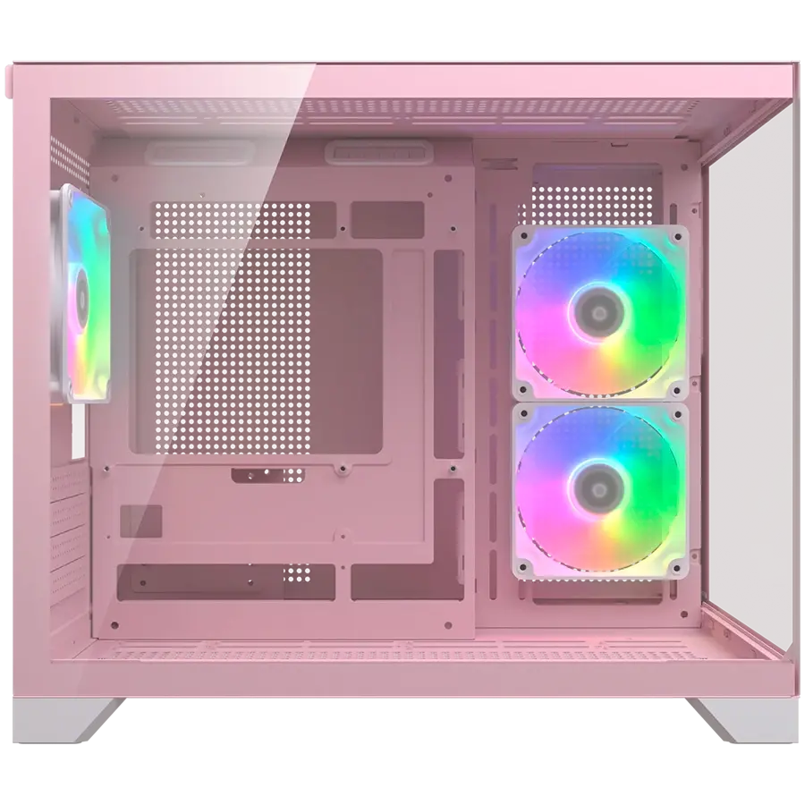 COUGAR FV150 Mini RGB PC Case, Mid tower, Pink - image 3