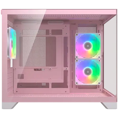 COUGAR FV150 Mini RGB PC Case, Mid tower, Pink - image 3