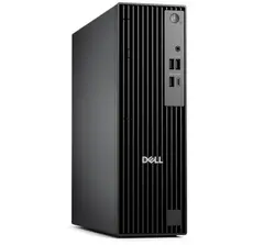 Настолен компютър, Dell Pro Slim QCS1255, AMD Ryzen 5 8600G (16 TOPS NPU, 6 cores, up to 5.0GHz), 16 GB: 1 x 16 GB, DDR5, up to 4800 MT/s, 512GB SSD, Integrated Graphics, Wi-Fi 6, Bulgarian Keyboard&Mouse, 180W, Win 11 Pro, 3Y PS