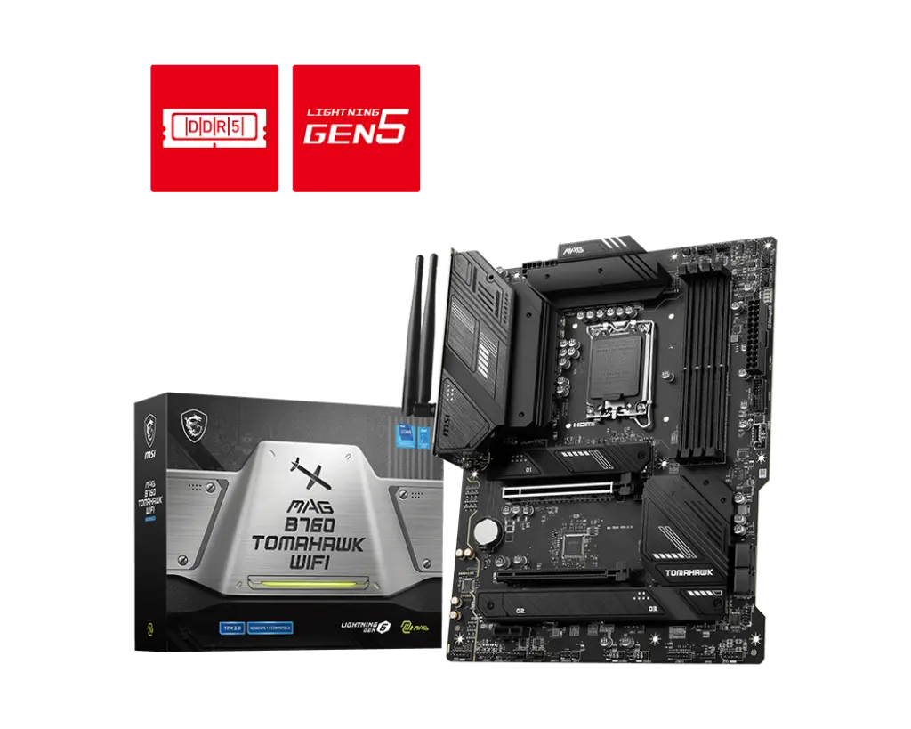 Placă de bază, MSI MAG B760 TOMAHAWK WIFI