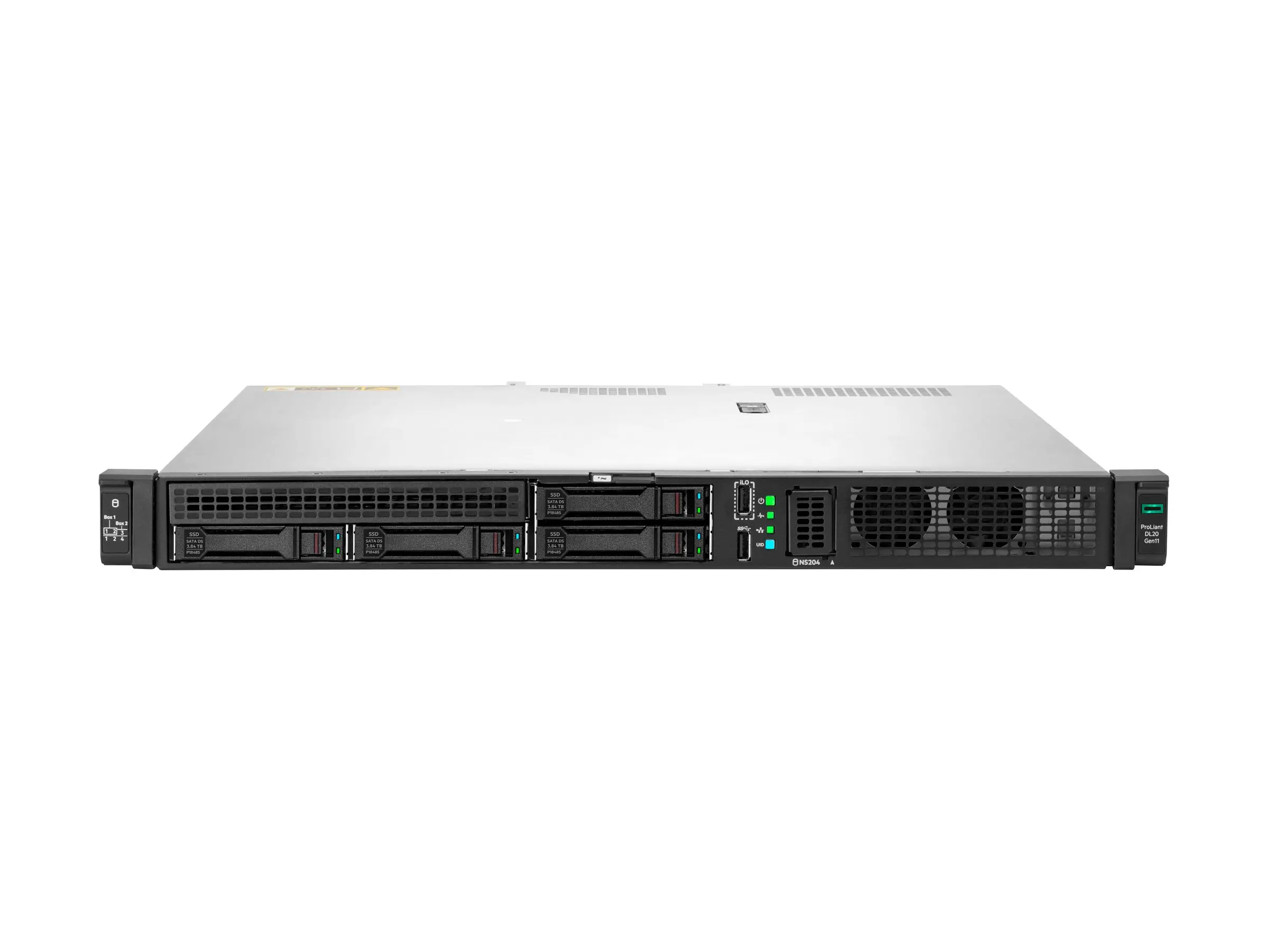 Сървър, HPE DL20 G11, Xeon 6333P 3.1GHz 6c 1P, 1x32GB-U, 4SFF, NS204i-u VROC, 1x800W PS EU Server