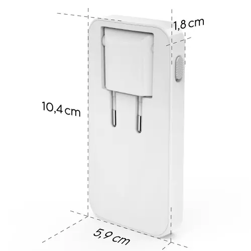 HAMA Бързо мини зарядно, 65W, 2x USB-C, 1x USB-A, PD, плоско, бяло - image 18