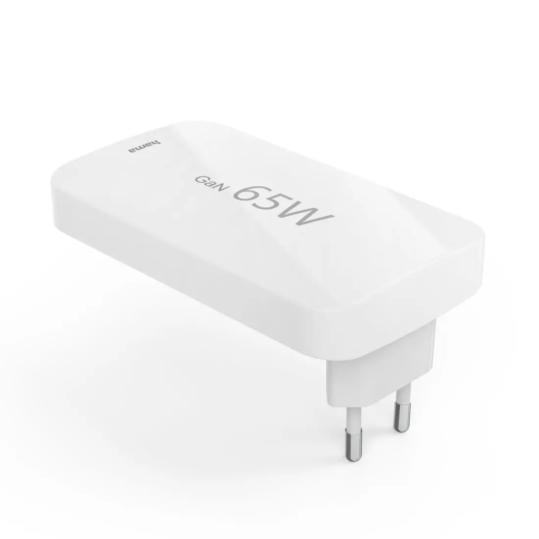 HAMA Бързо мини зарядно, 65W, 2x USB-C, 1x USB-A, PD, плоско, бяло - image 2