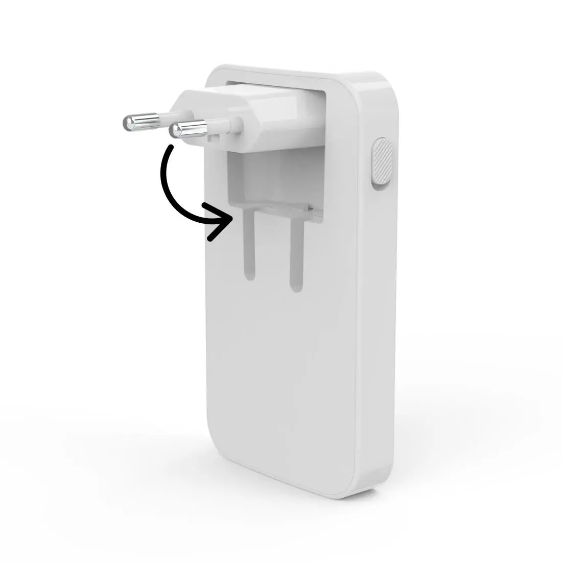 HAMA Бързо мини зарядно, 65W, 2x USB-C, 1x USB-A, PD, плоско, бяло - image 4