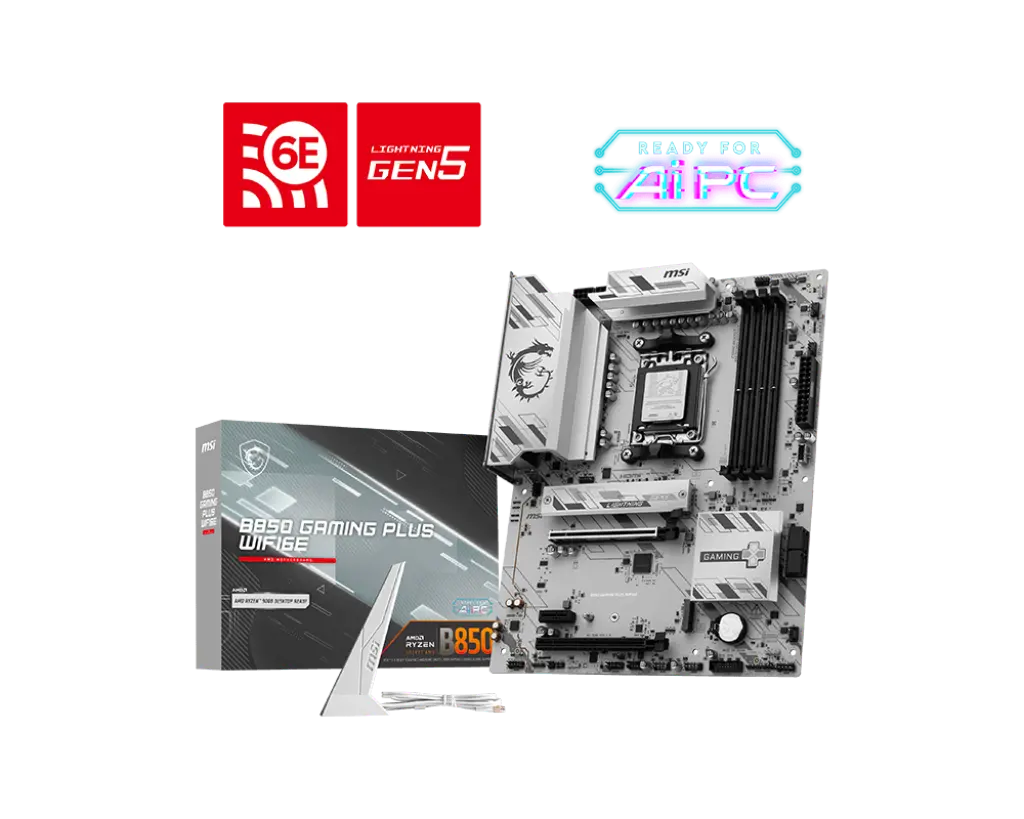 Дънна платка, MSI B850 GAMING PLUS WIFI6E - image 3