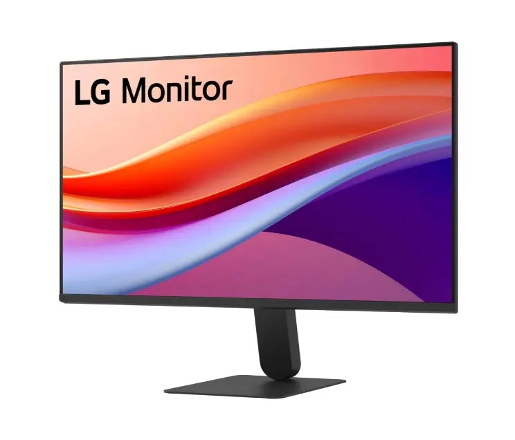 Монитор, LG 24U41YA-B, 23,8" IPS, 1ms MBR, 5ms (GtG at Faster), 120Hz, 1500:1, HDR 10 / sRGB 99%, Dynamic Action Sync, 250 cd/m2, Full HD 1920x1080, AMD FreeSync, VRR, Eye-care, LG Switch, Reader Mode, D-Sub, HDMI, Tilt, Black - image 1