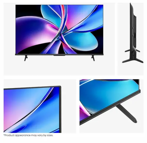 Телевизор, Hisense 50" E7Q Pro, 4K Ultra HD 3840x2160, QLED, Quantum Dot, 144Hz, HDR 10+ adaptive, HLG, Dolby Vision, DTS Virtual X, Smart TV, WiFi 5GHz, WiFi Direct, BT, Anyview Cast, 3xHDMI, 2xUSB, LAN, CI+, DVB-T2/C/S2, Black - image 4