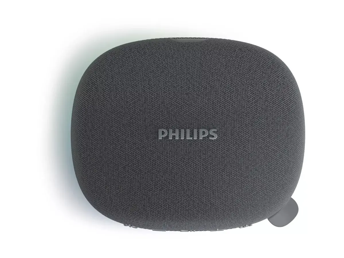 PHILIPS Bluetooth безжична портативна колонка със светлини 5 W RMS 7 часа време за възпроизвеждане
