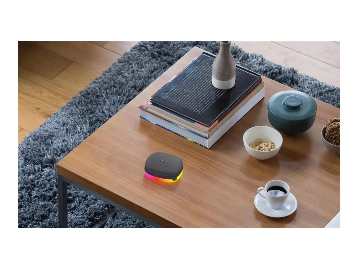 PHILIPS Bluetooth безжична портативна колонка със светлини 5 W RMS 7 часа време за възпроизвеждане - image 5