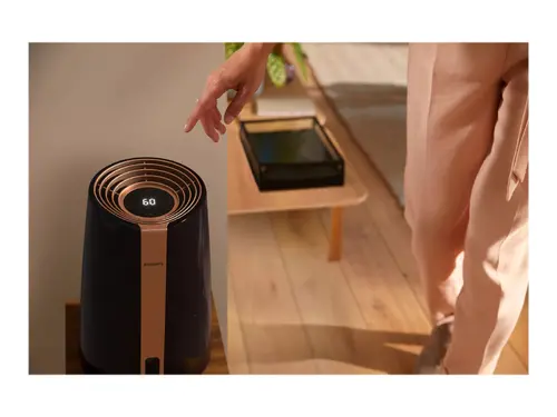 PHILIPS Овлажнител на въздух Технология NanoCloud за помещения до 45 m2 3 настройки черен - image 7