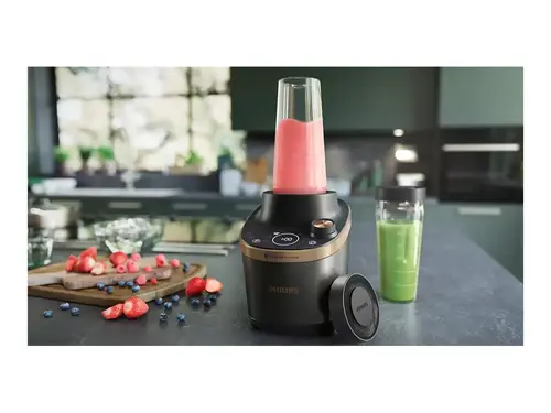 PHILIPS Μπλέντερ Υψηλής Ταχύτητας Flip&Juice 1500W ProBlend Ultra αποτελεσματική χωρητικότητα 1.8L Εφαρμογή HomeID - 9
