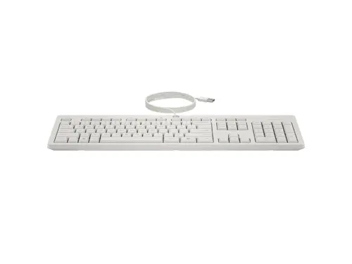 HP 225 Wired Mouse and Keyboard Combo G2 Cashmere White ENG - image 1
