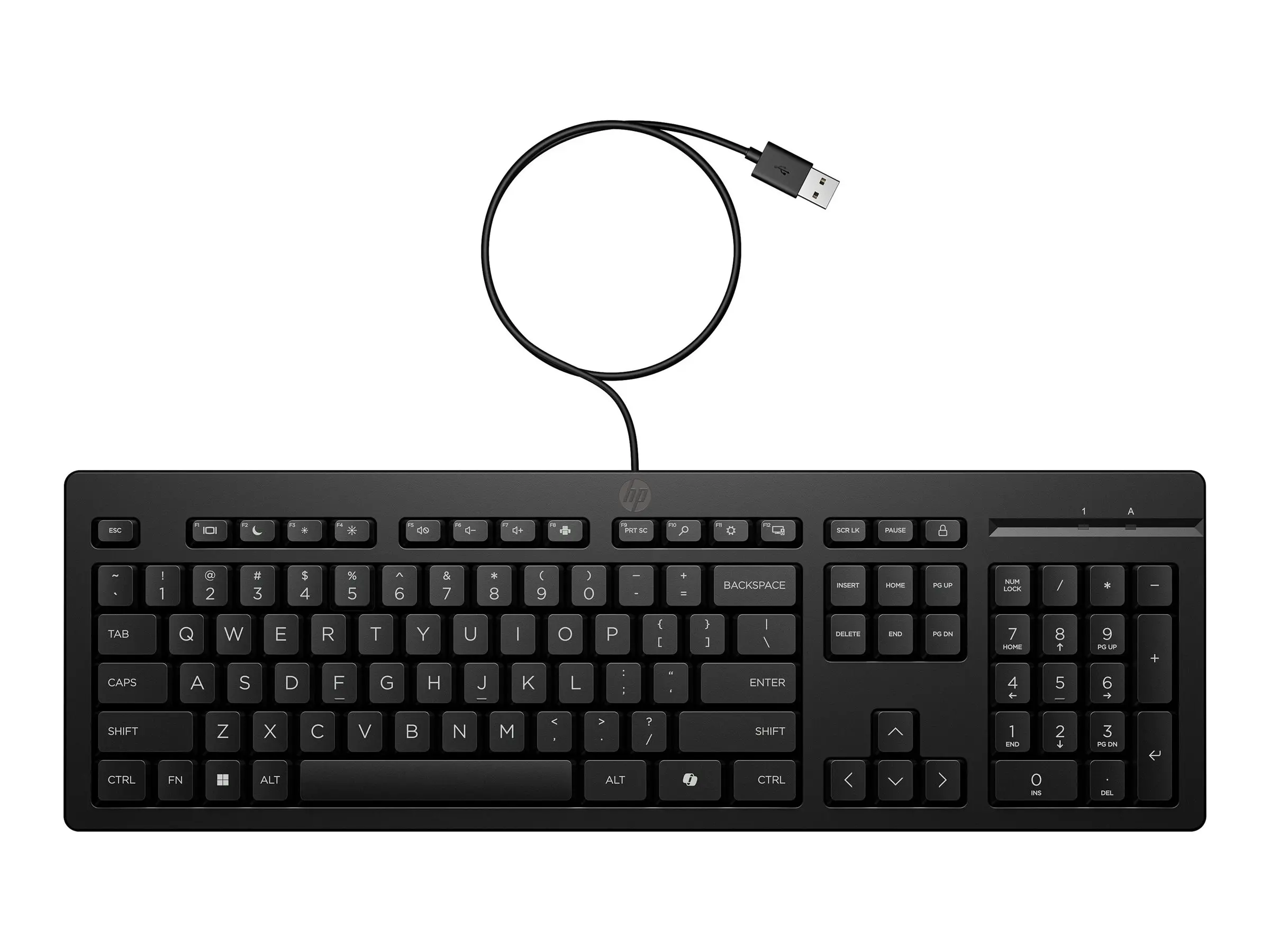 HP 125 G2 USB Wired Keyboard (EU) - image 8