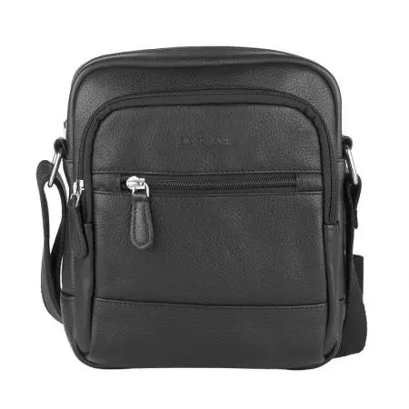 Мъжка черна чанта Silver Flame