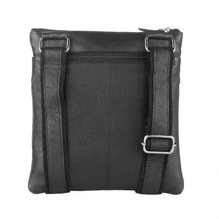 Мъжка черна чанта Silver Flame - image 2