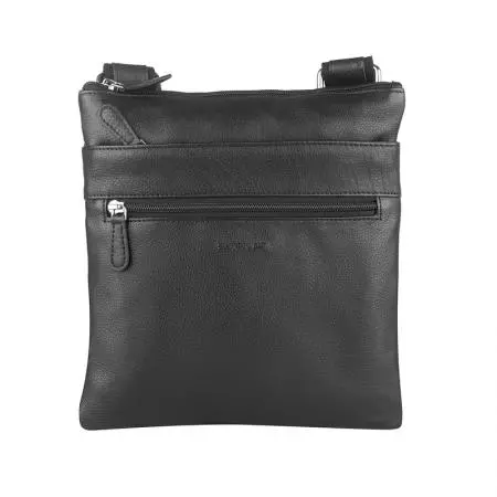 Мъжка черна чанта Silver Flame