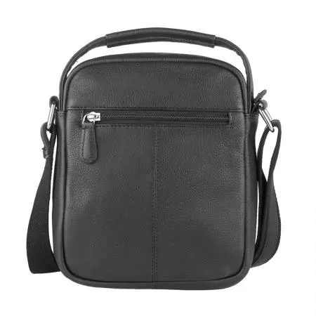 Мъжка черна чанта Silver Flame - image 2