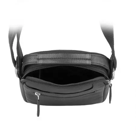 Мъжка черна чанта Silver Flame - image 4