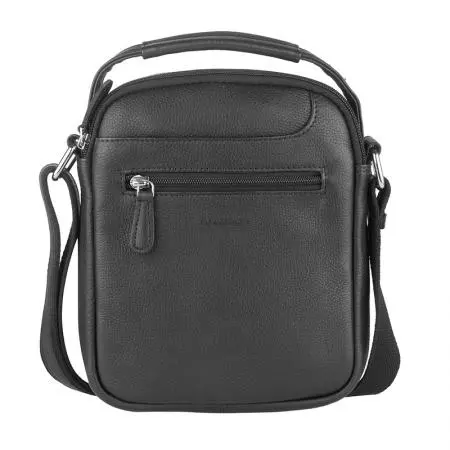 Мъжка черна чанта Silver Flame