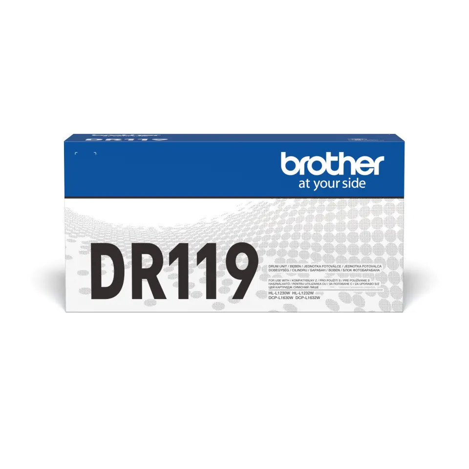 БАРАБАННА КАСЕТА ЗА BROTHER DCP L1630/HL L1230 - Drum Unit - Black - DRUM UNIT - PN DR119 (DR-119)