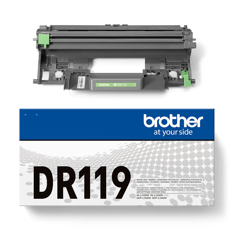 БАРАБАННА КАСЕТА ЗА BROTHER DCP L1630/HL L1230 - Drum Unit - Black - DRUM UNIT - PN DR119 (DR-119) - image 3