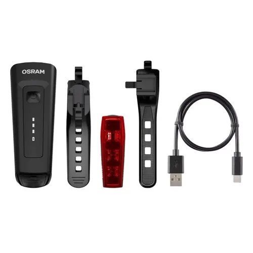 КОМПЛЕКТ ВЕЛОСИПЕДНИ СВЕТЛИНИ LEDSBIKE RACE 50 SET HFB1 OSRAM - image 3