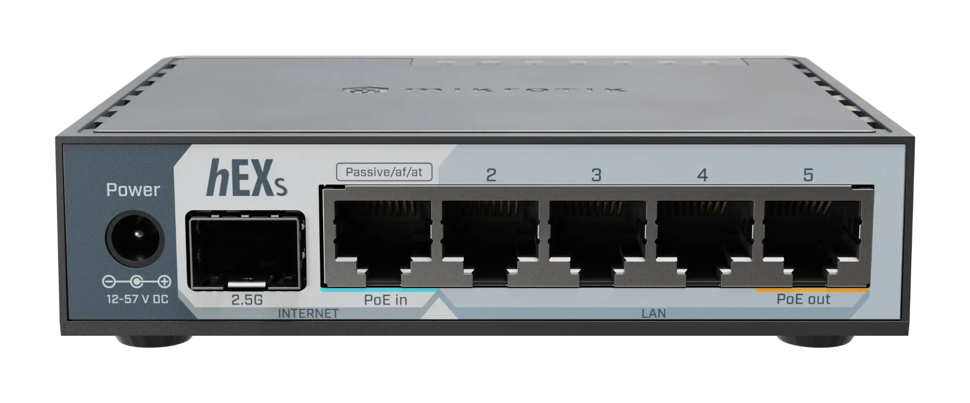 Router MikroTik E60iUGS, hEX S, 950MHz, 512MB, 5xGE, 1x 2.5G SFP, PoE, USB 3.0
