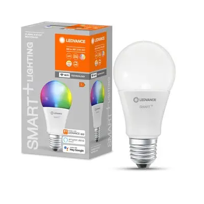 SMART ЛАМПА WIFI CLA60 9W RGB 806lm E27 SMART LEDVANCE - image 1