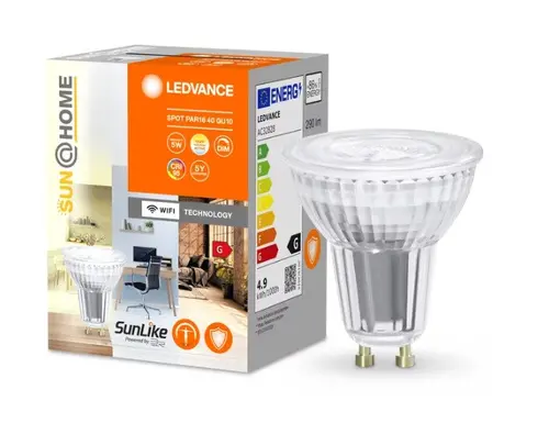 Bec LED SUN@HOME SPOT PAR16 40 GU10 TW LEDVANCE - 1