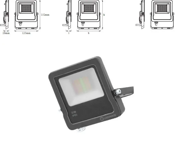 SMART WIFI ПРОЖЕКТОР FLOOD 20W RGBW DG LEDVANCE - image 4