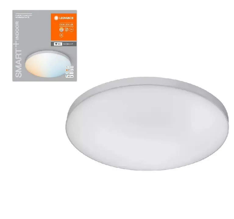 LED ПЛАФОН SMART+PLANON FRAMELESS ROUND WIFI TW 450mm 2700lm SMART LEDVANCE